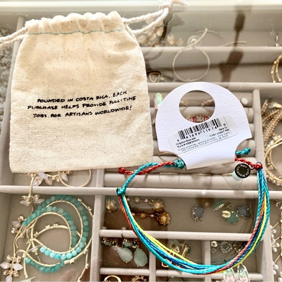 Rainbow Original Cord Bracelet by Pura Vida - Picture 2 of 2